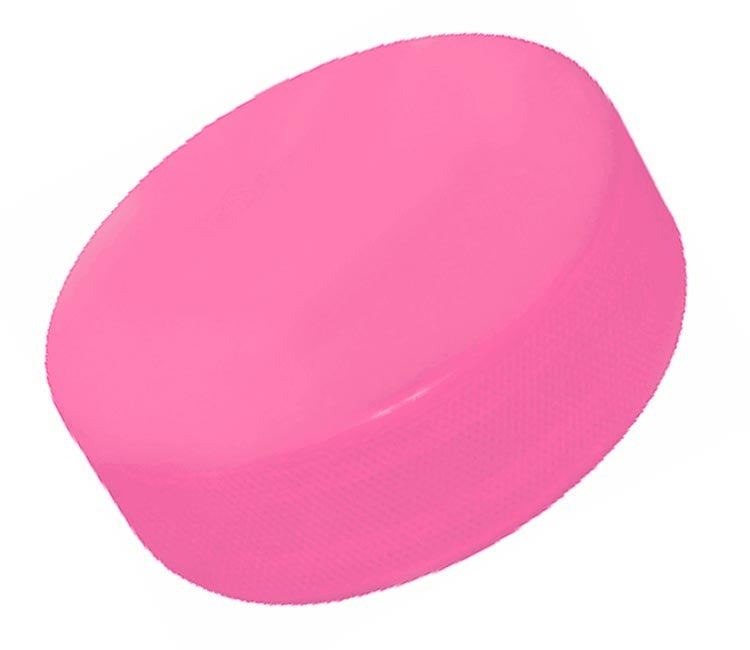 Eishockey Puck pink, girls Scheibe 163g - 7,6 cm